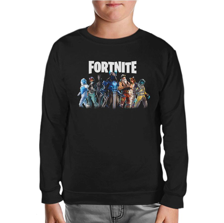 Fortnite - From Darkness Black Kids Sweatshirt