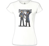 Fortnite - Gangs Beyaz Kadın Tshirt