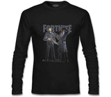 Fortnite - Gangs Siyah Erkek Sweatshirt