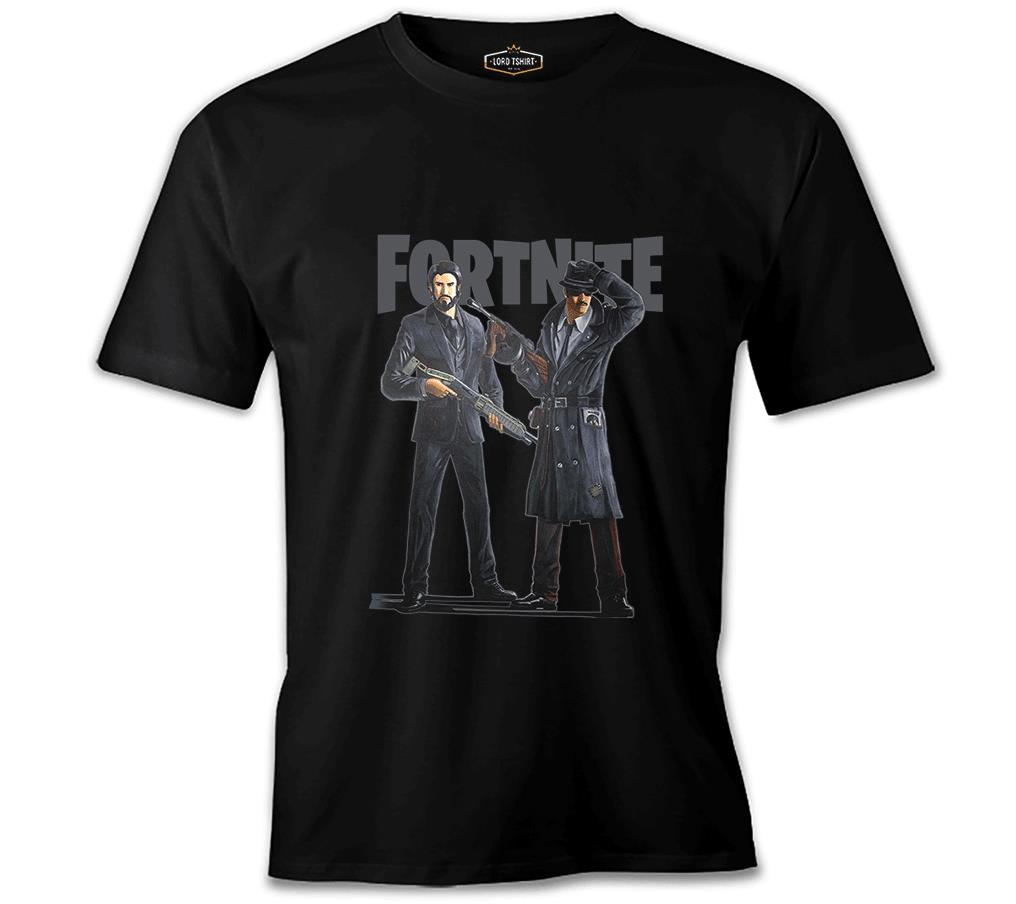 Fortnite - Gangs Siyah Erkek Tshirt