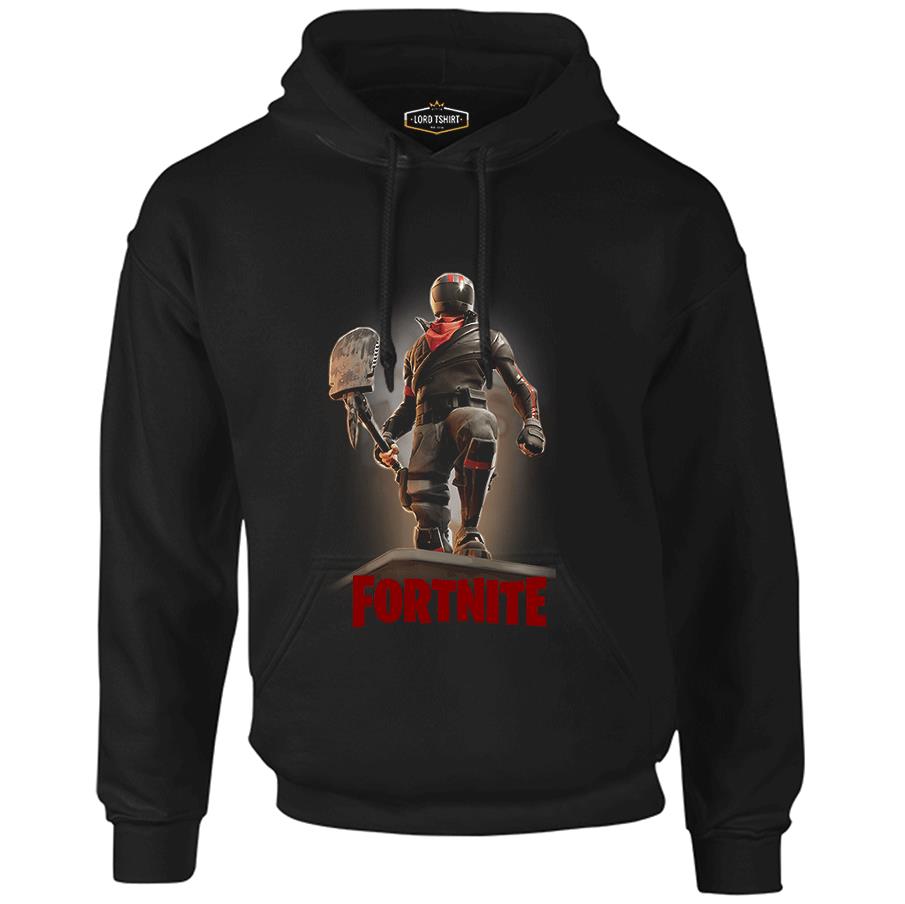 Fortnite - Horror Black Men's Zipperless Hoodie