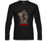 Fortnite - Horror Siyah Erkek Sweatshirt