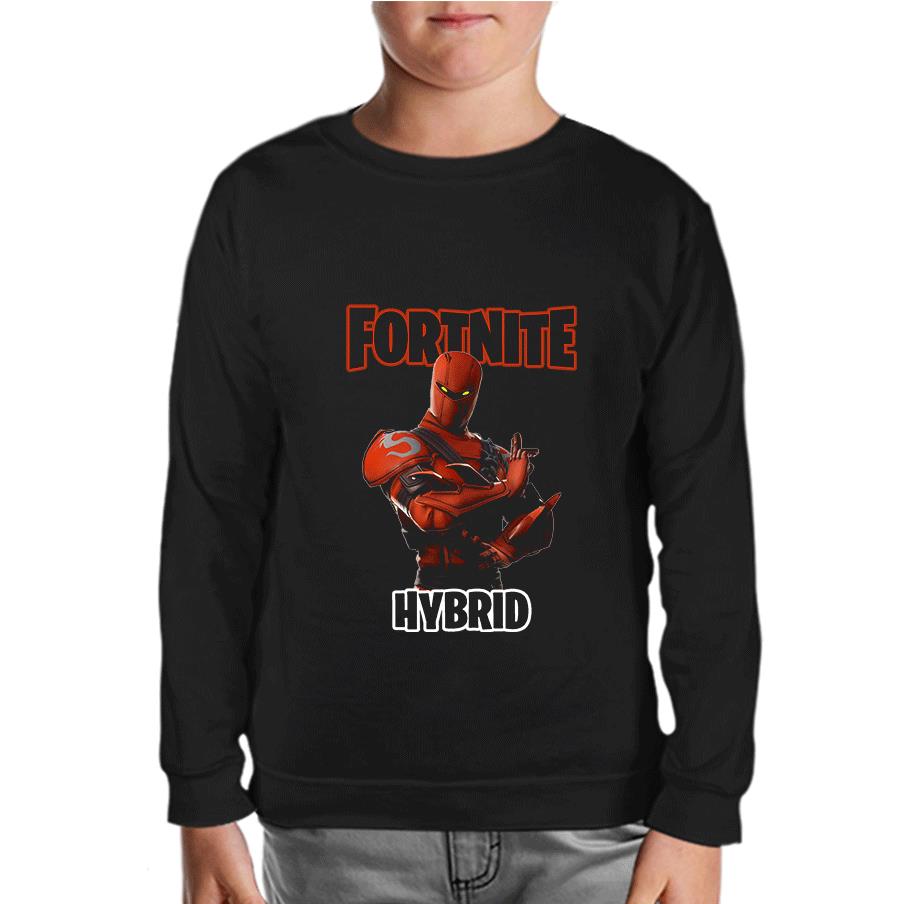 Fortnite - Hybrid Black Kids Sweatshirt