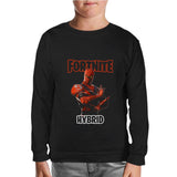 Fortnite - Hybrid Black Kids Sweatshirt
