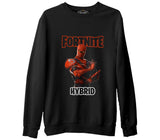 Fortnite - Hybrid Black Men's Thick Sweatshirt