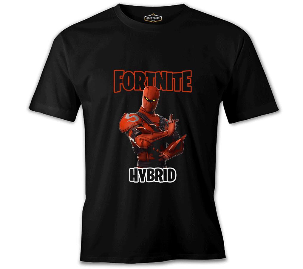 Fortnite - Hybrid Siyah Erkek Tshirt