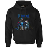 Fortnite - Ice King Black Men's Zipperless Hoodie