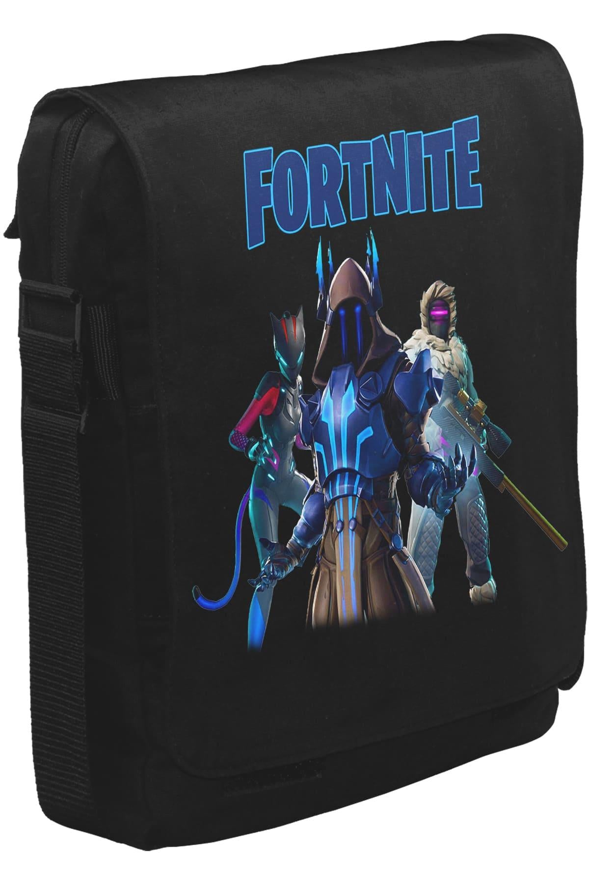Fortnite - Ice King Unisex Siyah Postacı Çanta