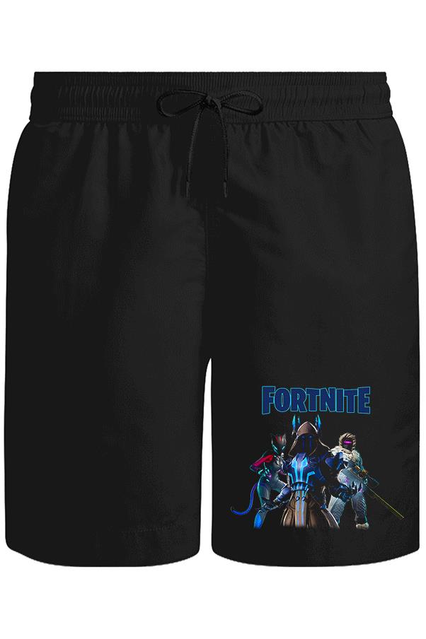 Fortnite - Ice King Unisex Siyah Şort