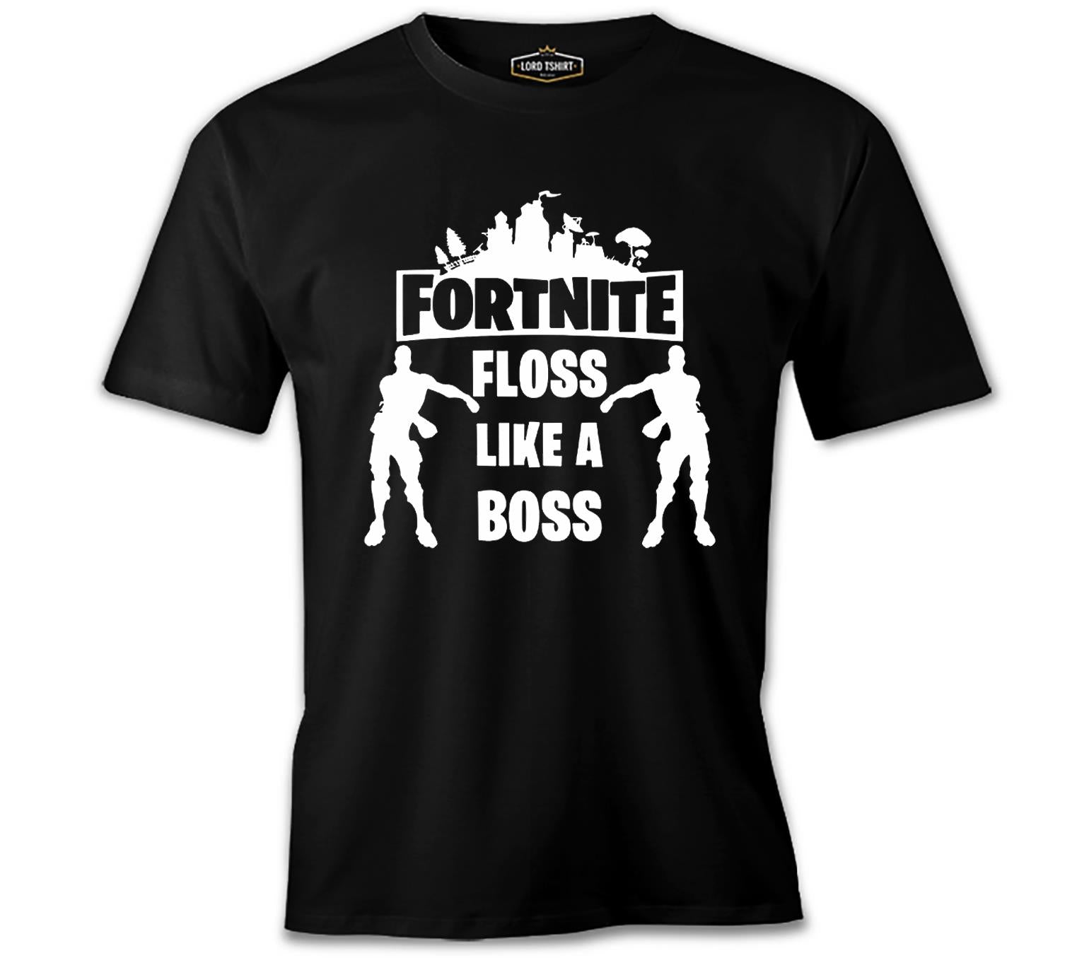 Fortnite - Like a Boss Siyah Erkek Tshirt