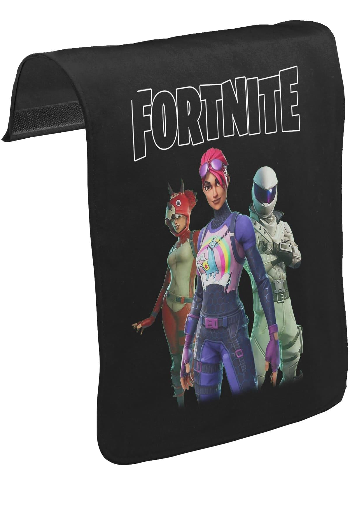 Fortnite - Maps Unisex Black Snap-On Messenger Bag Cover CK-1399 