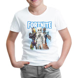 Fortnite - Marshmello White Kids Tshirt