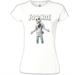 Fortnite - Marshmello II Beyaz Kadın Tshirt