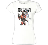 Fortnite - Oppressor Beyaz Kadın Tshirt
