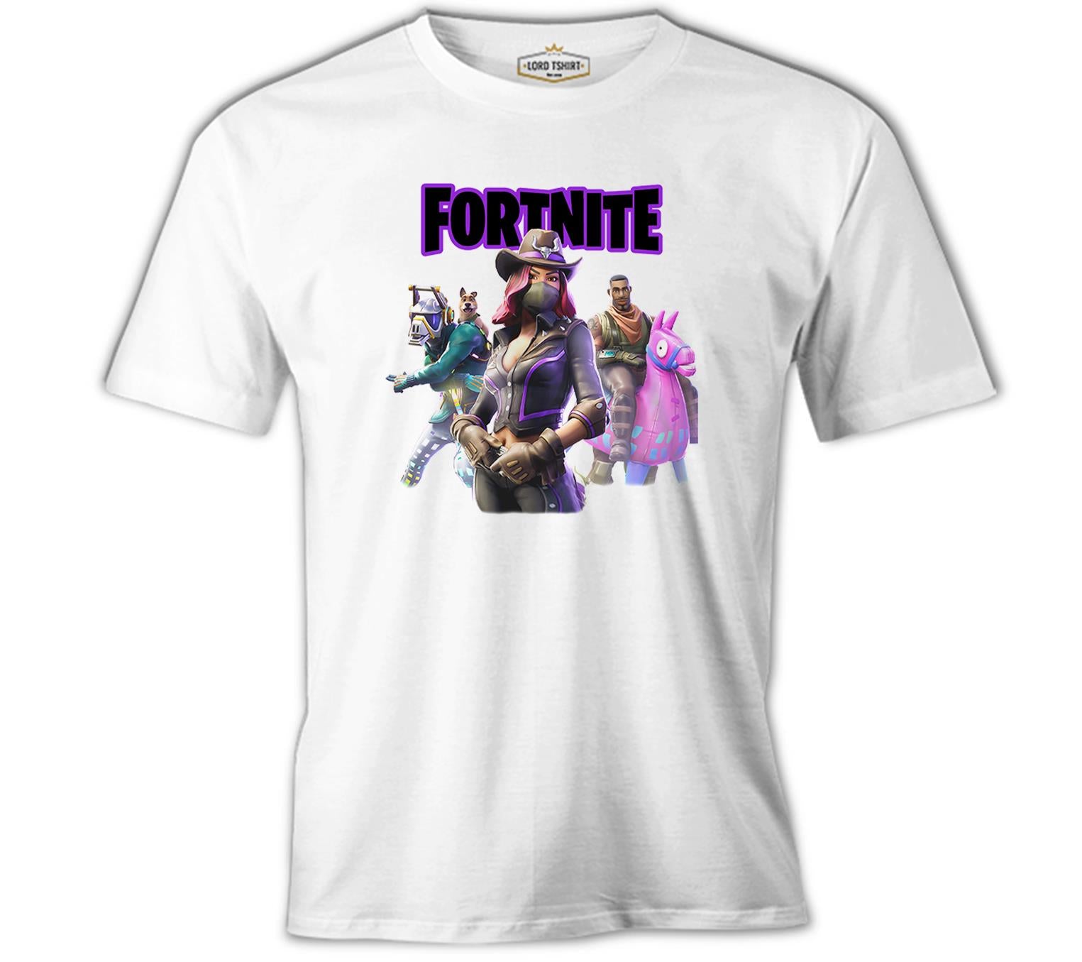 Fortnite - Pets White Men's Tshirt 