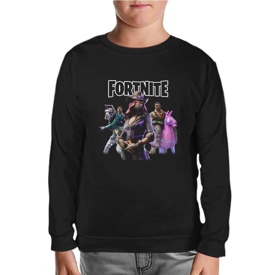 Fortnite - Pets Black Kids Sweatshirt