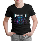Fortnite - Season X Siyah Çocuk Tshirt