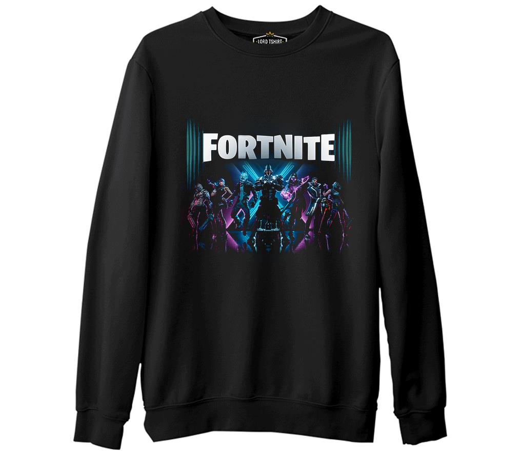 Fortnite - Season X Black Men's Thick Sweatshirt