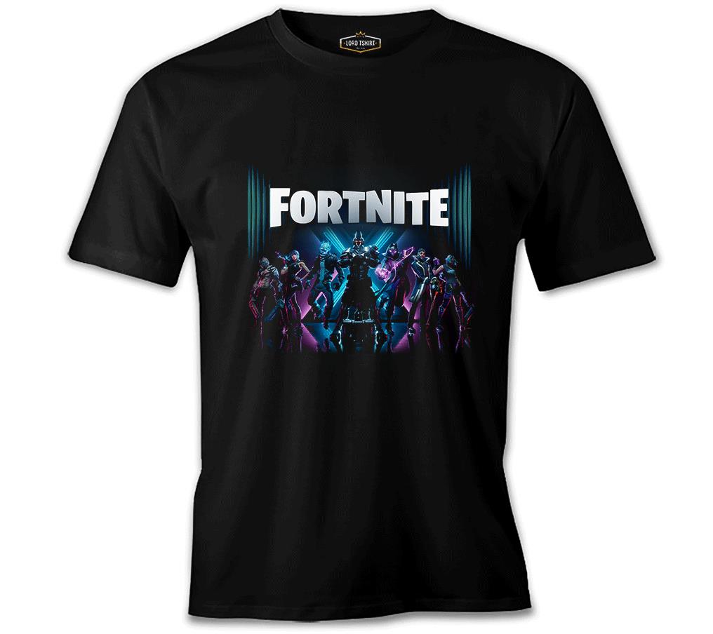 Fortnite - Season X Siyah Erkek Tshirt
