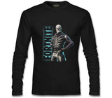 Fortnite - Skull Trooper Siyah Erkek Sweatshirt