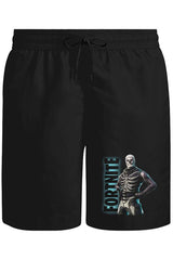 Fortnite - Skull Trooper Unisex Siyah Şort