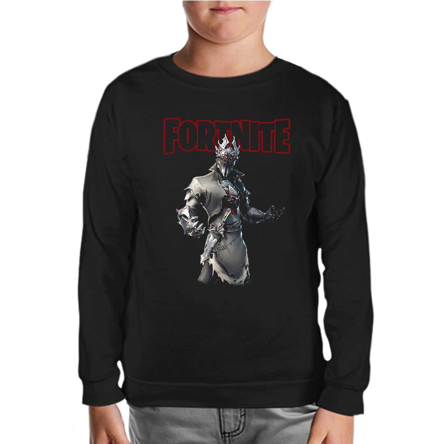 Fortnite - Spider Black Kids Sweatshirt