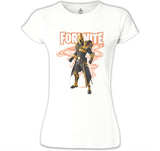 Fortnite - Ultima Knight Beyaz Kadın Tshirt