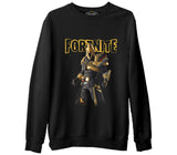 Fortnite - Ultima Knight Black Men's Thick Sweatshirt