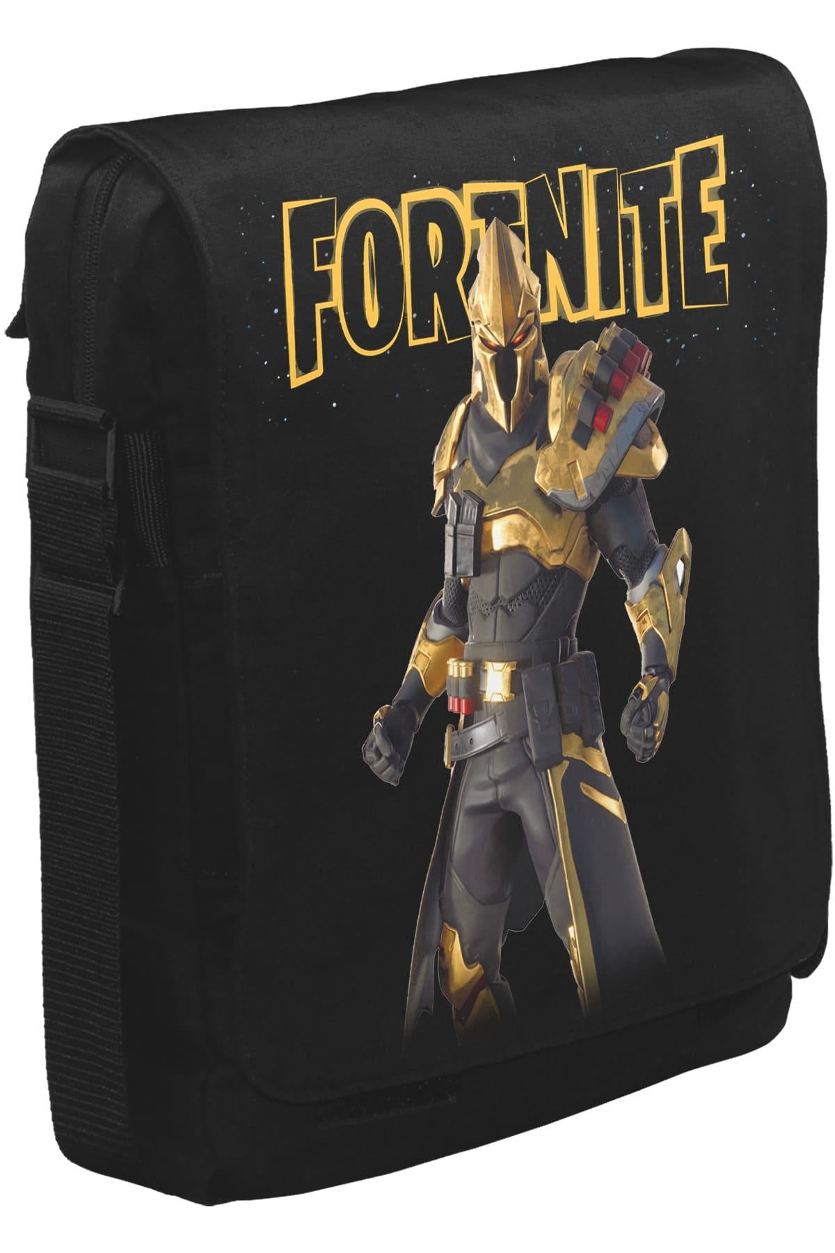 Fortnite - Ultima Knight Unisex Siyah Postacı Çanta