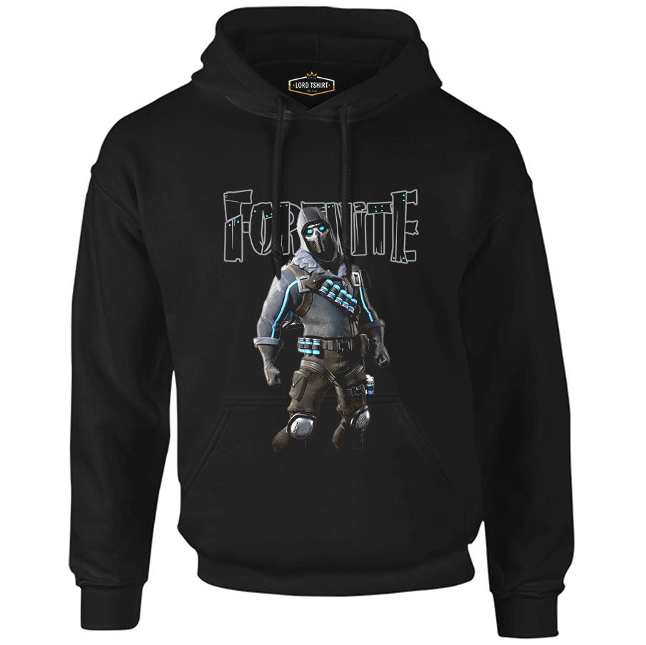 Fortnite - Vulture Black Men's Zipperless Hoodie