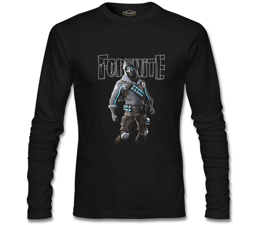 Fortnite - Vulture Siyah Erkek Sweatshirt