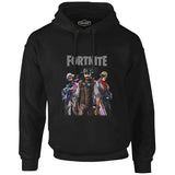 Fortnite - Weapons Siyah Erkek Fermuarsız Kapşonlu
