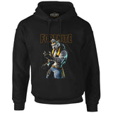 Fortnite - Wolf Siyah Erkek Fermuarsız Kapşonlu