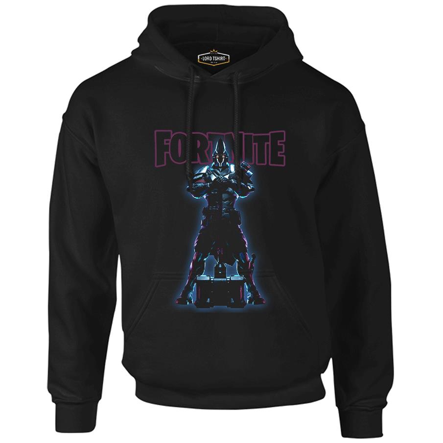 Fortnite - X Knight Black Men's Zipperless Hoodie