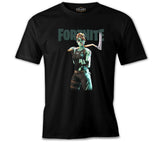 Fortnite Zombie Siyah Erkek Tshirt