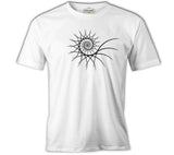 Fractal - Spiral White Men's T-Shirt