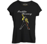 Freddie Mercury - King of Queen Black Women's Tshirt