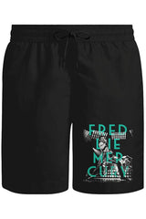 Freddie Mercury Unisex Siyah Şort