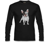 French Bulldog Siyah Erkek Sweatshirt