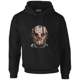 Friday the 13 - Jason Voorhees Siyah Erkek Fermuarsız Kapşonlu