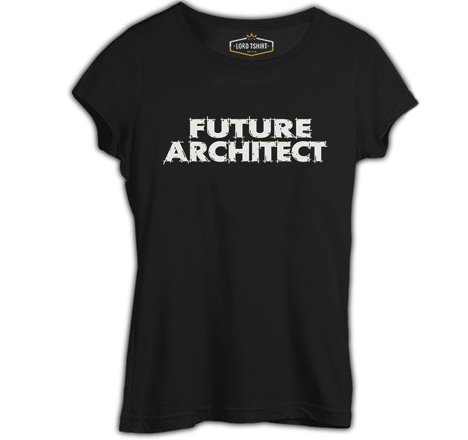 Future Architect Siyah Kadın Tshirt