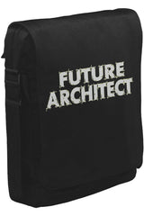 Future Architect Unisex Siyah Postacı Çanta