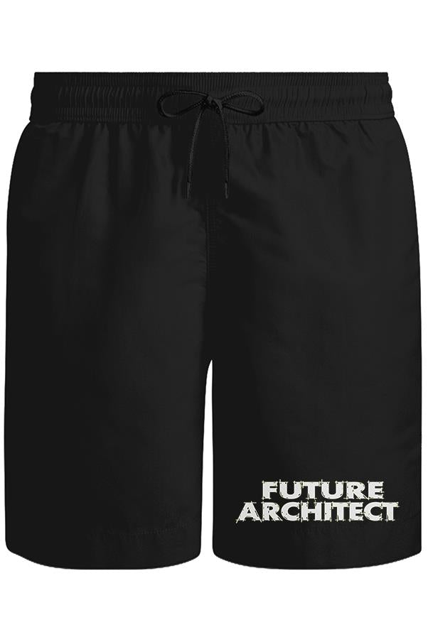 Future Architect Unisex Siyah Şort
