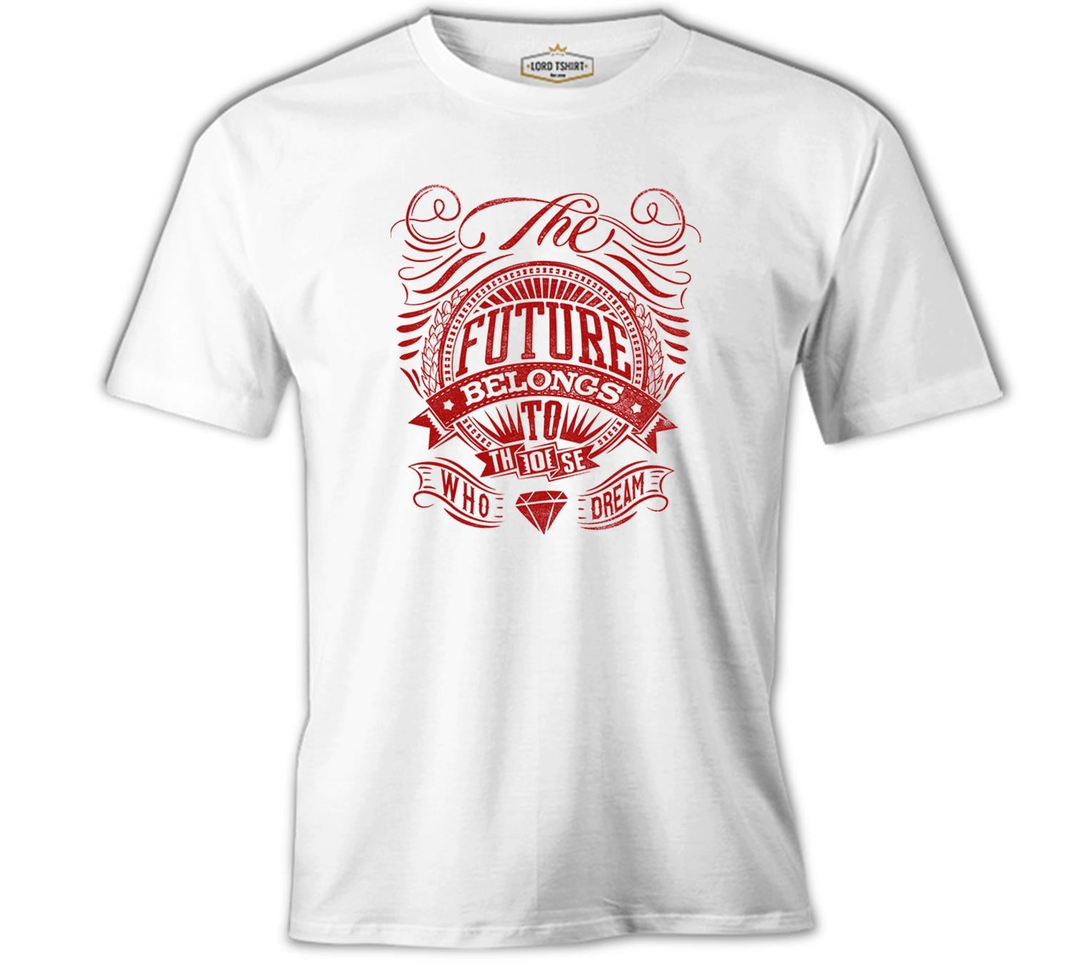 Future Dream White Men's Tshirt 