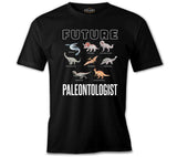 Future Paleontologist Siyah Erkek Tshirt