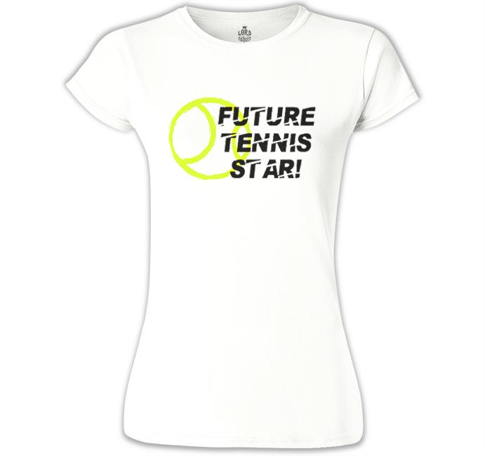 Future Tenis Star Beyaz Kadın Tshirt