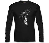 Galaxy Black Men's Sweatshirt