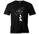 Galaksi Siyah Erkek Tshirt