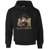 Game of Stones Black Men's Zipperless Hoodie