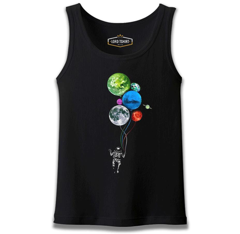 Gezegenler - Astronot Siyah Erkek Atlet